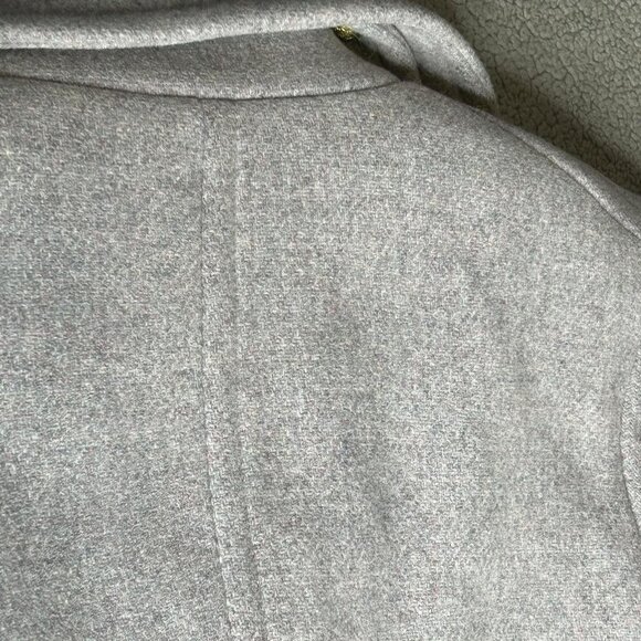 J Crew Stadium Cloth Coat Womens 4 Majesty Lavender Double Breasted Peacoat - Picture 7 of 16